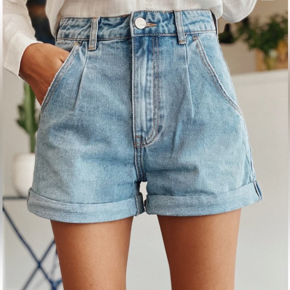 Berthie Premium Denim Collection Cuffed Jonas Shorts